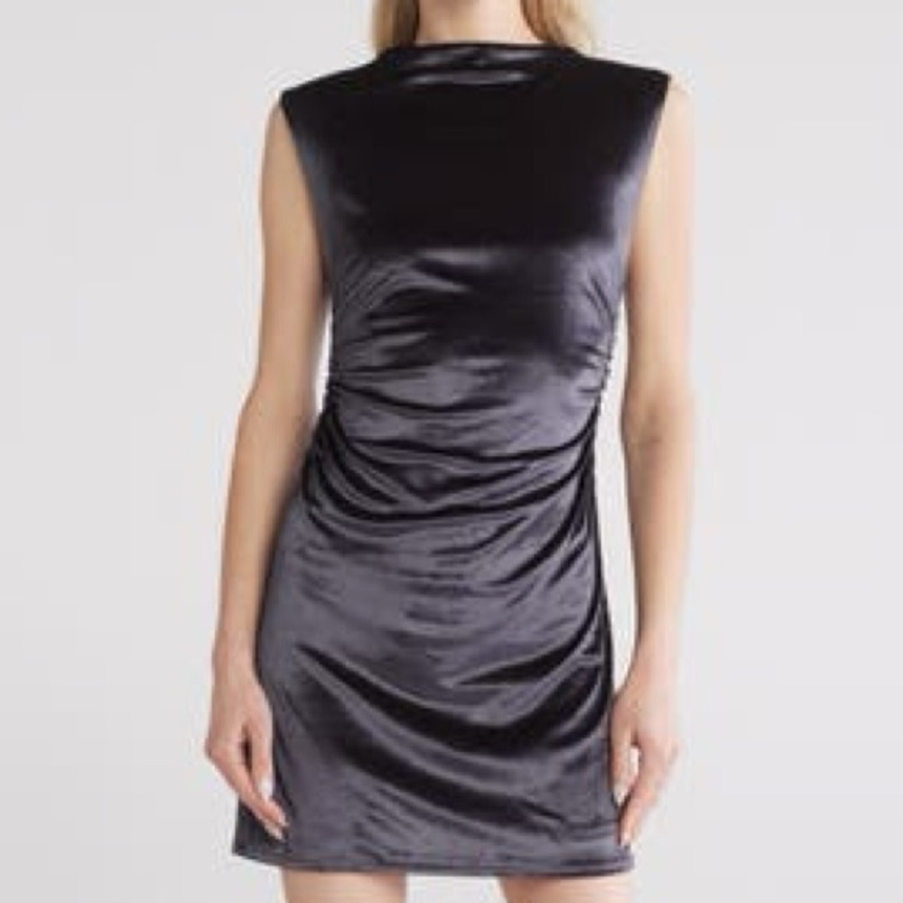 NWT WAYF Velvet mini dress